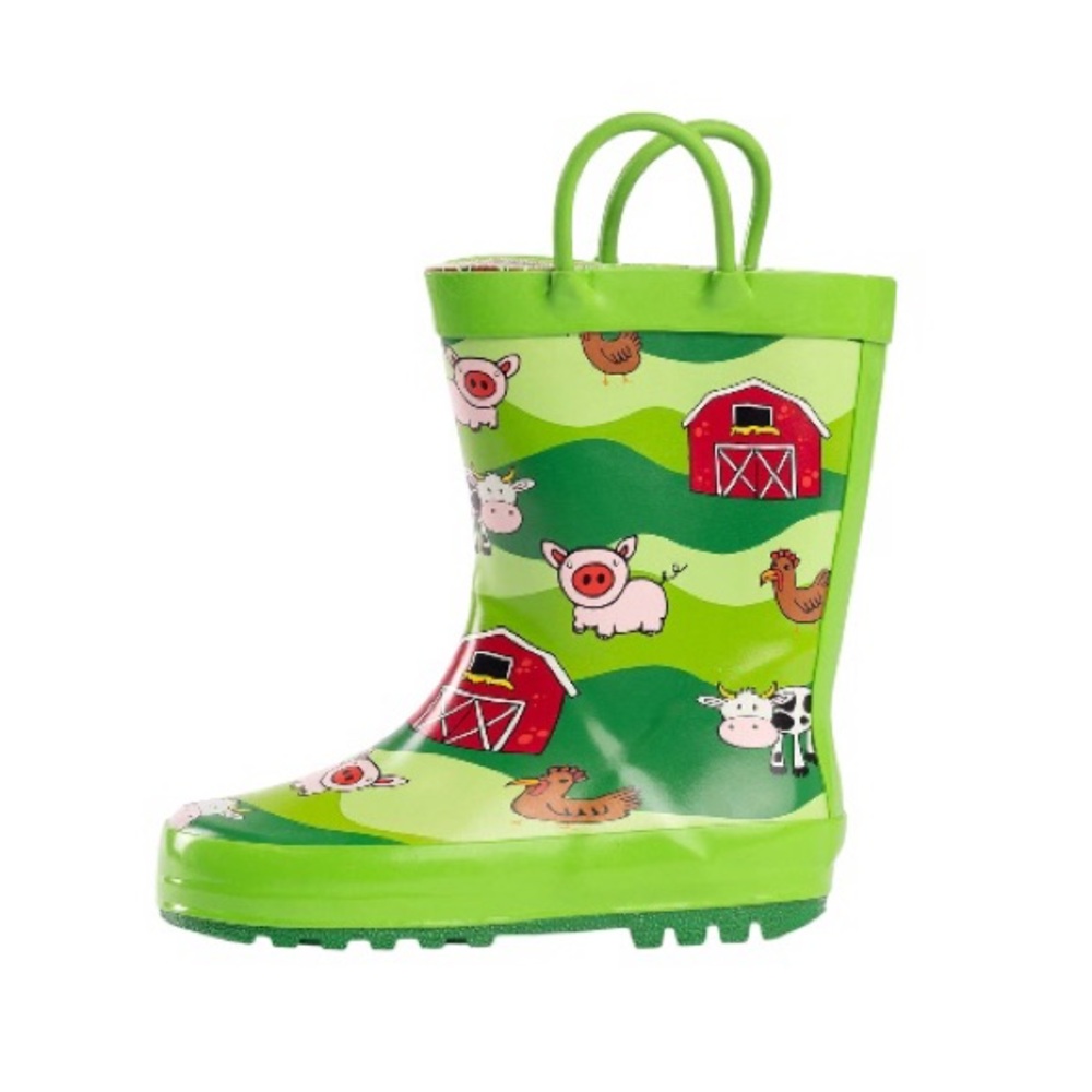 Norty Farm Animal Rubber Boots